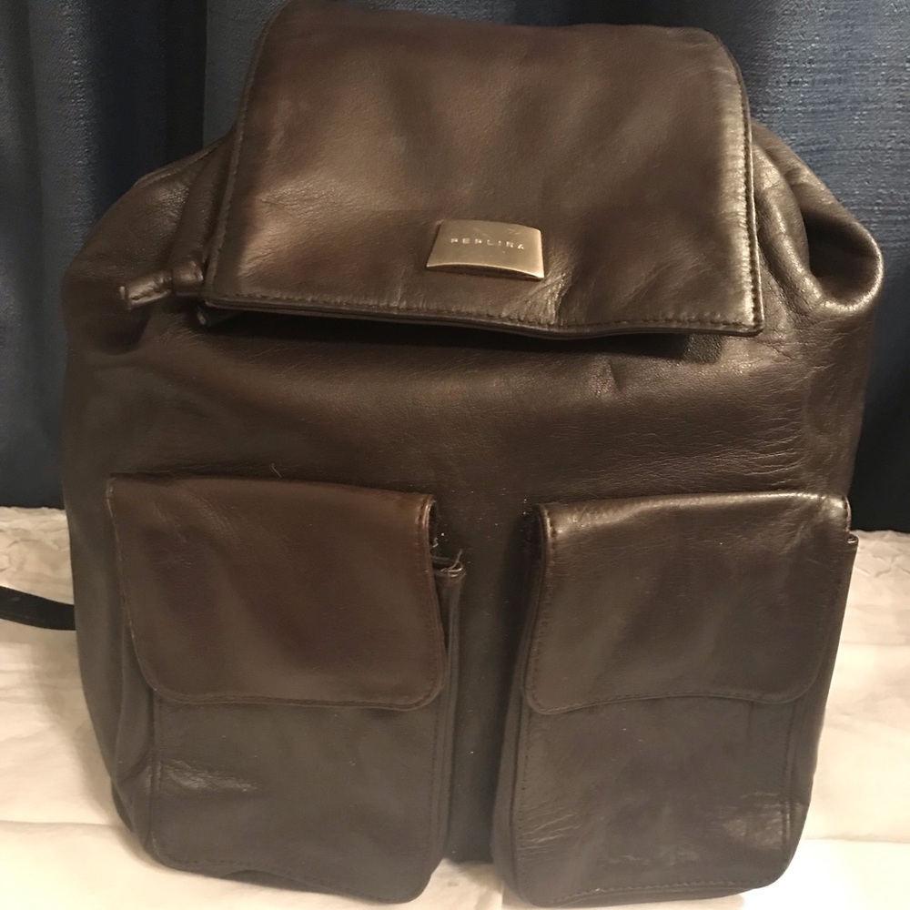 Perlina Leather Backpack